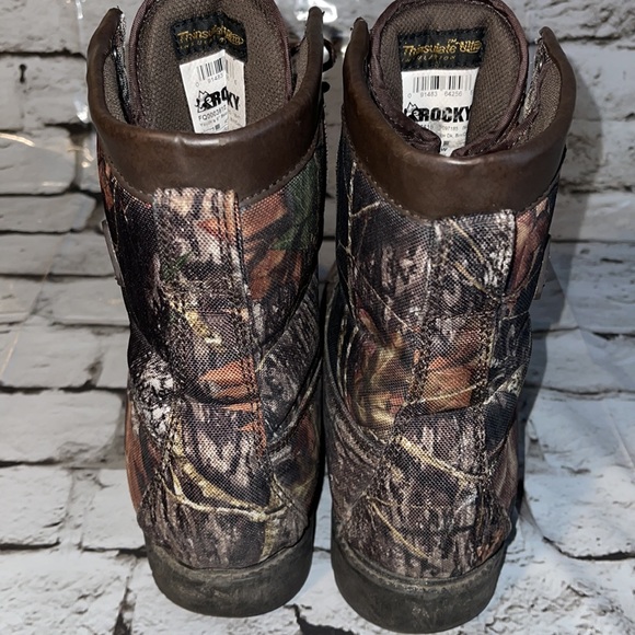 Youth Rocky Camo Thinsulate Boots sz 5 - Picture 6 of 11